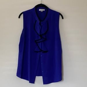 Calvin Klein Purple Sleeveless Top - Size L